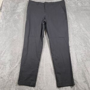 Express Men's Extra-Slim‎ Dress Pants Black Size 36x32 Stretch+ Easy Care